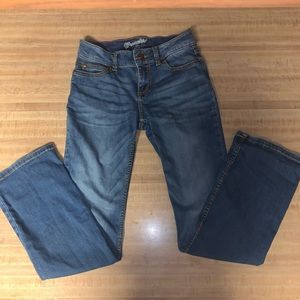 Wrangler jeans waist- 3/4 inseam- 32